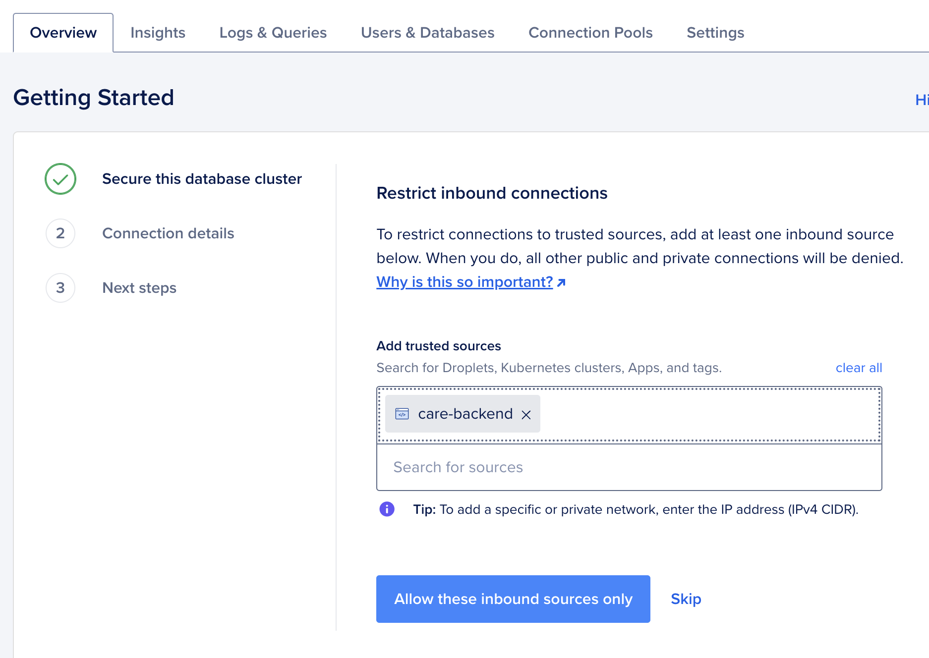 Secure Database